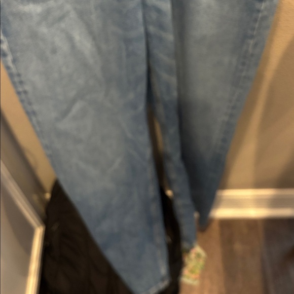 Zara Blue Denim Jumpsuit nwt - Picture 5 of 5